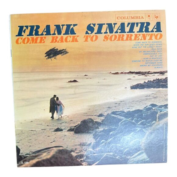 FRANK SINATRA "COME BACK TO SORRENTO" VINYL LP RECORD ALBUM COLUMBIA VG - Picture 1 of 6